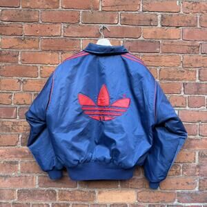 Vintage adidas bomber jacket 80s M RARE